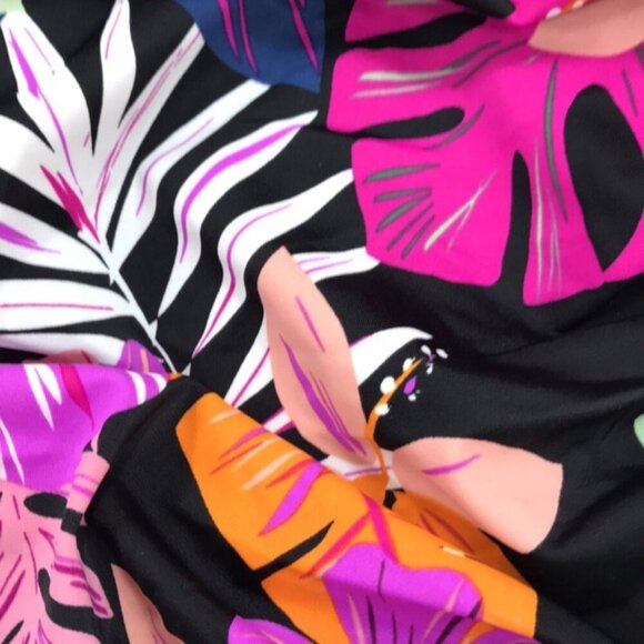 Swim Solutions Off the Shoulder Tummy Control Swimsuit - Picture 7 of 9